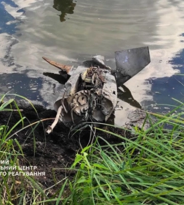 У Києві в ставку знайшли залишки російської ракети Х-101