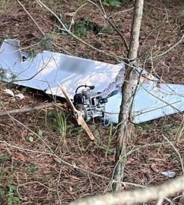 На Чернігівщині вибухотехніки знешкодили бойову частину ворожого БПЛА, яка не здетонувала. Фото