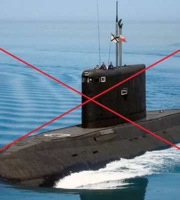 ЗСУ потопили підводний човен під час ранкової атаки по Криму, – Генштаб