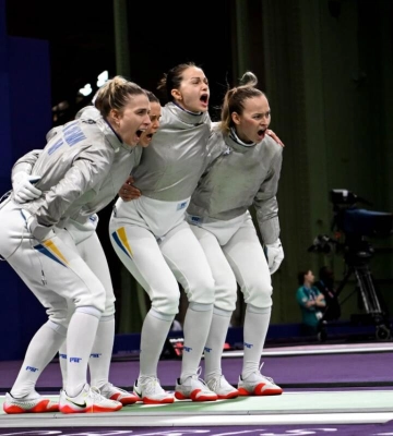 Україна здобула золоту медаль у командній шаблі на Олімпіаді-2024
