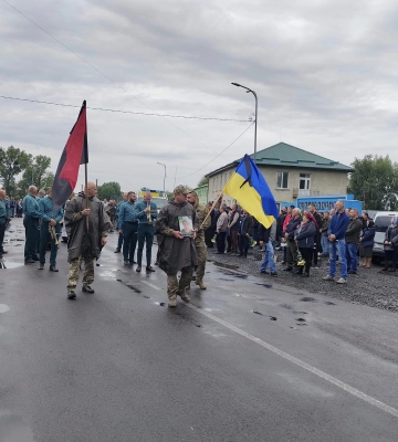 На Волині провели в останню дорогу воїна Олександра Дубчука