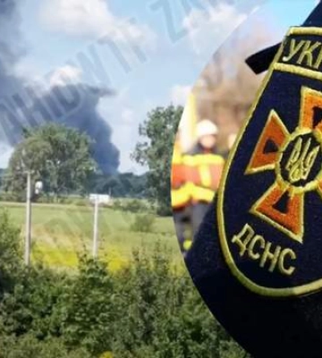 Стовп чорного диму піднявся у небо у Львівській області: що кажуть у ДСНС