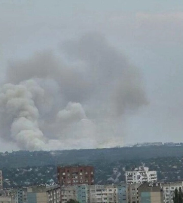 У Луганську чули потужні вибухи