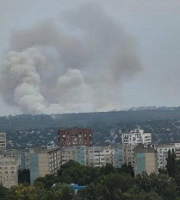 В окупованому Луганську сталася велика "бавовна"
