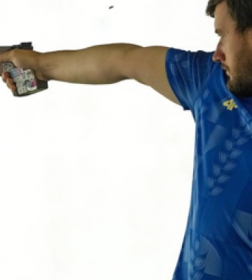 Львів'янин потрапив у фінал Олімпіади-2024 у стрільбі з малокаліберного пістолета
