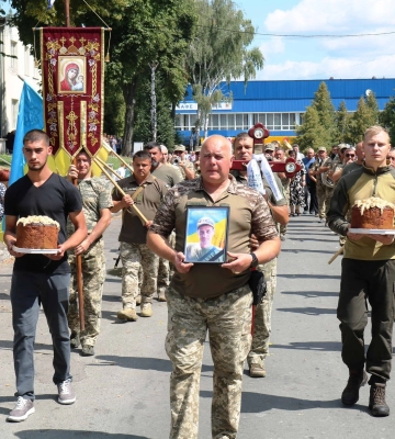 У Горохові поховали Захисника України Дмитра Міцевського