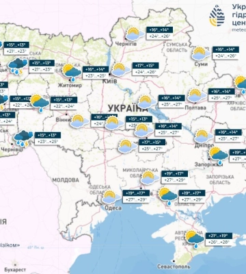 В Україні знову дощитиме: якою буде погода у Дніпрі 5 серпня