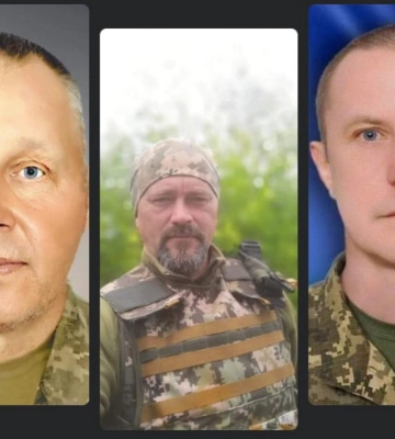 На Рівненщині провели в останню земну дорогу трьох Героїв, які загинули за Україну