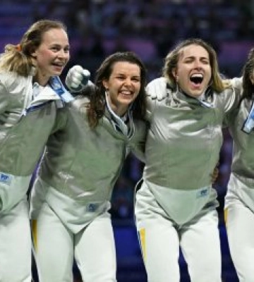 Україна здобула перше олімпійське золото - у фехтуванні на шаблях серед жіночих команд