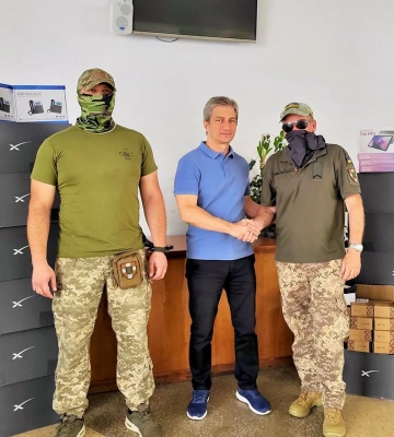 Ковельська громада передала засоби зв&#039;язку для 100-ї бригади