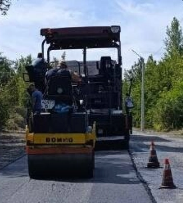 З початку року на Полтавщині відремонтували понад 121 тис. м² доріг