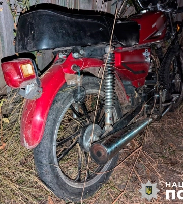 У Мачухах на Полтавщині зіткнулися два мотоцикли: неповнолітнього водія доставлено до лікарні