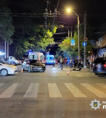 У ДТП у центрі Одеси загинув мотоцикліст