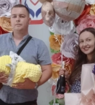 У сім‘ї лікарів з Волині народилась донечка