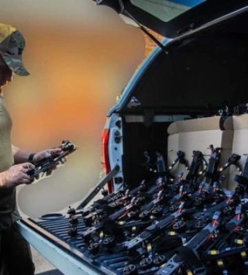 З Луганщини бійцям Інгулецької бригади передали понад 230 FPV-дронів