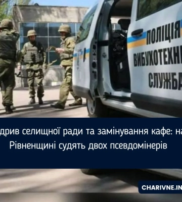 Підрив селищної ради та замінування кафе: на Рівненщині судять двох псевдомінерів