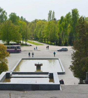 У центральному парку Луцька працює поліція: що сталося