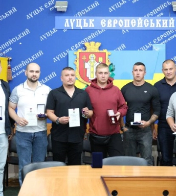 У Луцьку військовим вручили державні нагороди (Фото)