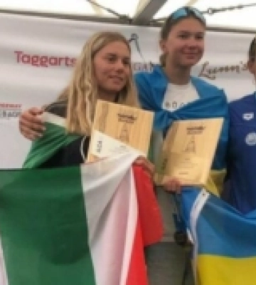 Одеситка Аліна Шаповалова стала переможницею чемпіонату Європи з вітрильного спорту