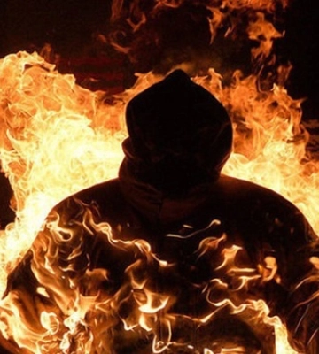 На Львівщині згорів чоловік