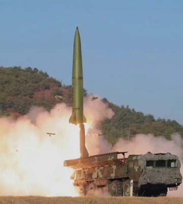 Північнокорейська ракета, якою окупанти атакували Україну, розвалилась у повітрі – ЗМІ