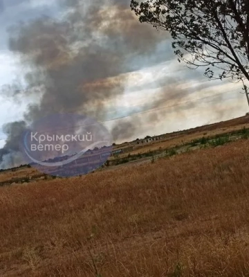 В окупованому Криму сталась пожежа на одному з аеродромів - ЗМІ
