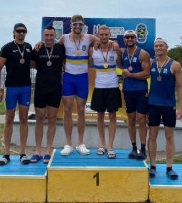 Миколаївські байдарочники здобули бронзу на чемпіонату України