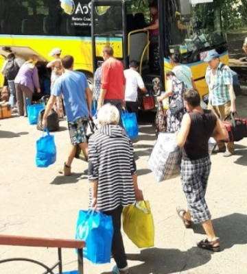 На Рівненщину евакуювали ще 114 жителів Донеччини