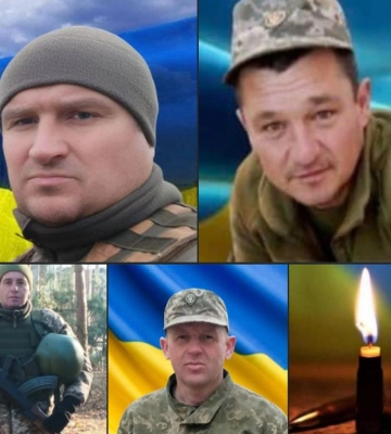 На Рівненщині в останню дорогу провели чотирьох Героїв