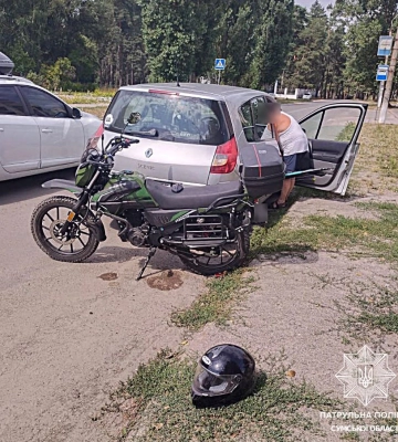 У Сумах сталася ДТП за участю трьох транспортних засобів