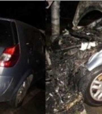 Засуджено уродженця Соледару, який підпалював  авто військових у Києві 