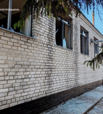 Рашисти прицільно вдарили по підрозділу ДСНС у Нікополі