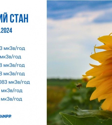 Радіаційний стан навколо Хмельницької АЕС в межах норми