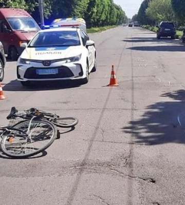 У Ковелі авто збило велосипедистку