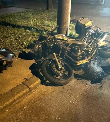 У Рівному зіштовхнулися два мотоцикли: троє людей травмовані