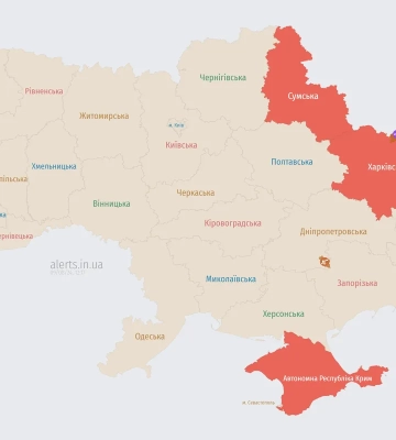 В Сумах прогремели взрывы, воздушная тревога продолжается более 20 часов