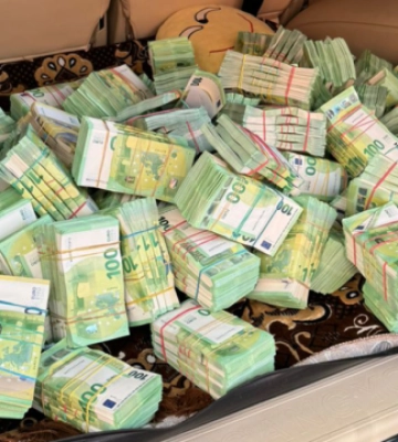 У постачальника продуктів для Міноборони вилучили понад €4,7 мільйона «чорної» готівки