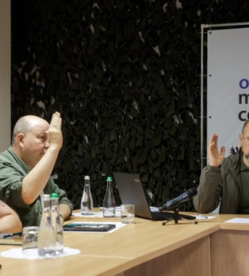 На Чернігівщину приїхав Денис Шмигаль