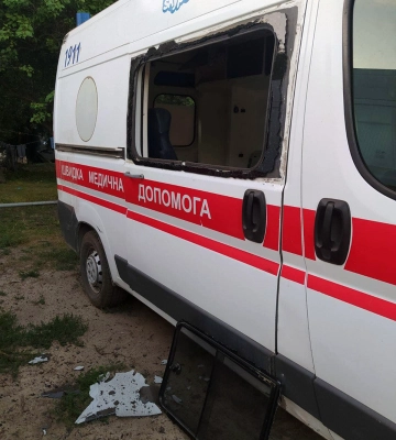 Окупанти розбили ще вісім &quot;швидких&quot; на Харківщині