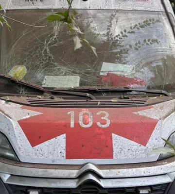 Окупанти розбили ще вісім &quot;швидких&quot; на Харківщині