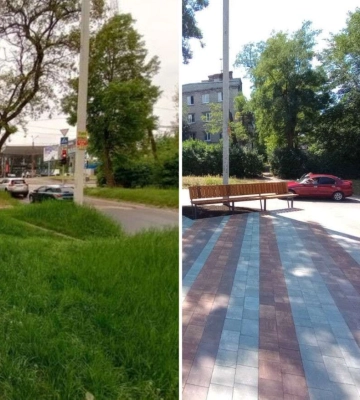 Благоустрій бульвару по проспекту Пилипа Орлика: основний етап закінчено