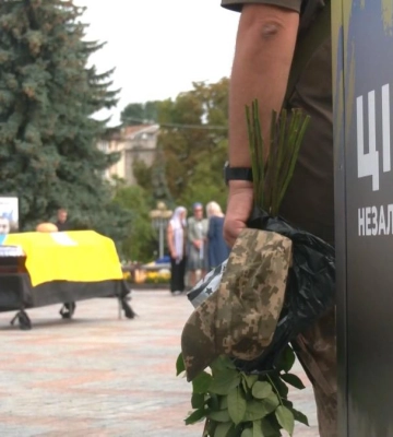 У Рівному попрощалися з військовим Михайлом Глеком