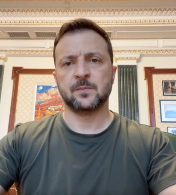 Звернення Володимира Зеленського наприкінці 898-го дня війни