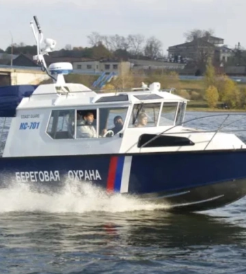 У ГУР показали польовання морського дрона на російський катер «Тунєц»