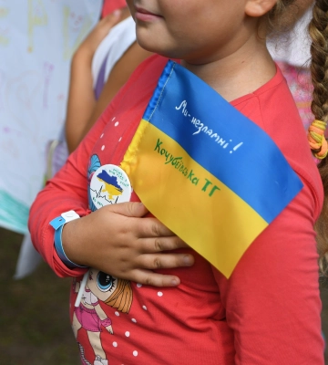 Діти з Херсонщини приїхали відпочивати на Рівненщину