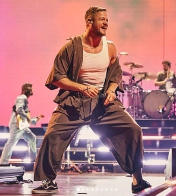 Соліст гурту Imagine Dragons на концерті в Торонто виразив підтримку Україні. Відео