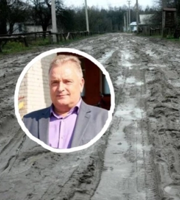 Через «вбиту» дорогу до села на Волині не їздитимуть автобуси (відео)