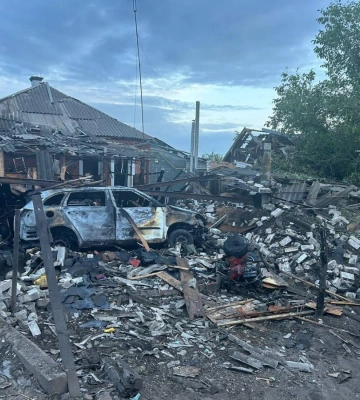 Окупанти атакували із РСЗВ село на Харківщині, загинув чоловік