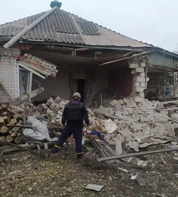 Окупанти атакували із РСЗВ село на Харківщині, загинув чоловік