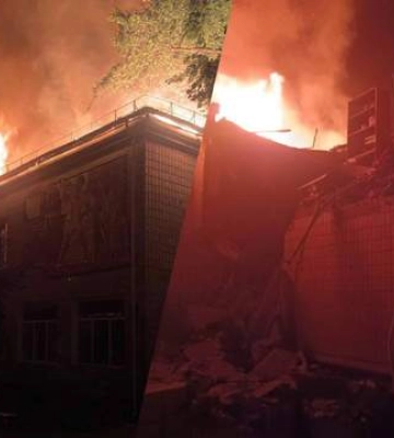 Вночі ворог вдарив по Будинку дитячої творчості в Золочеві на Харківщині